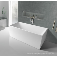 Freestanding Bath with Soltted Overflow